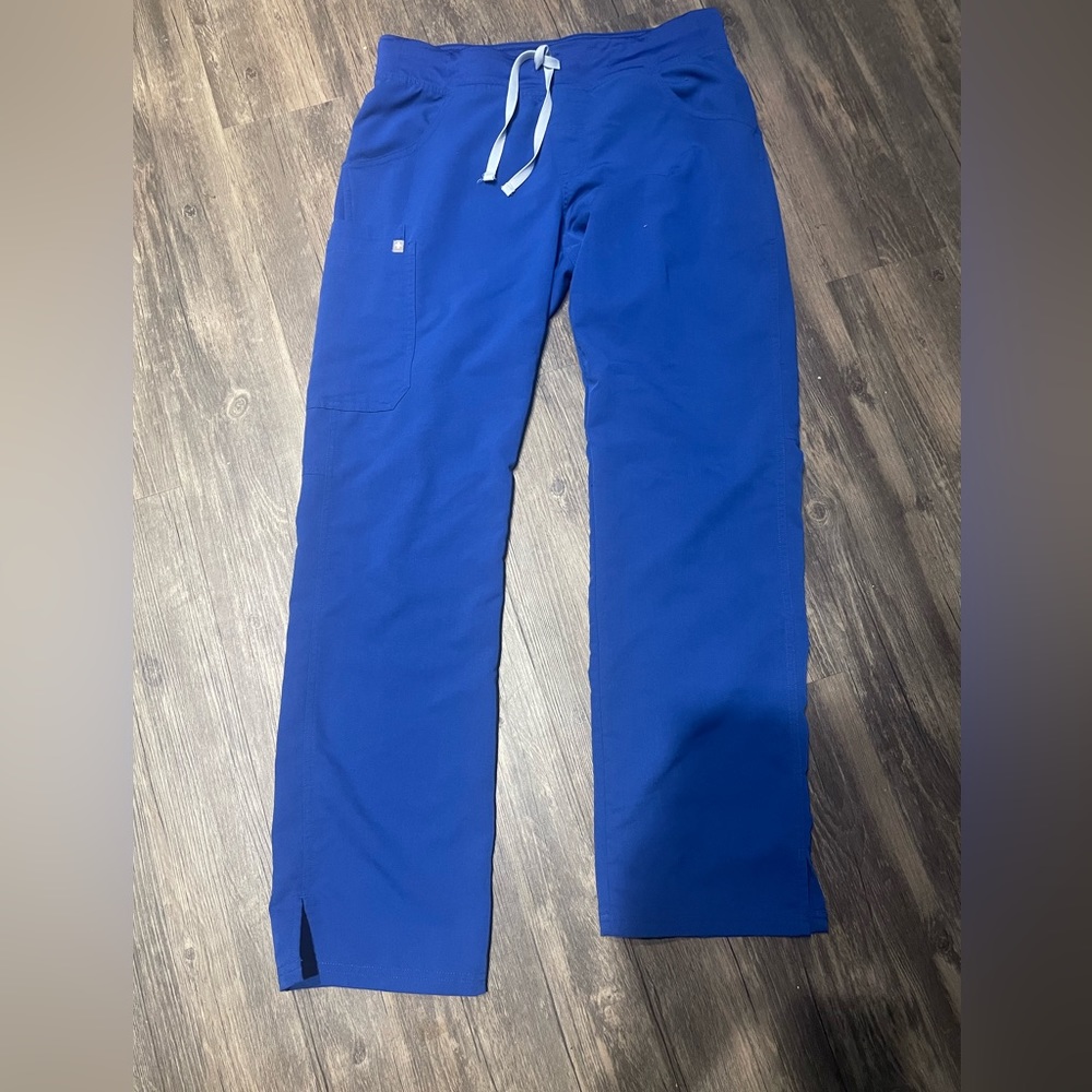 Figs Medium Royal Blue Cargo Pants